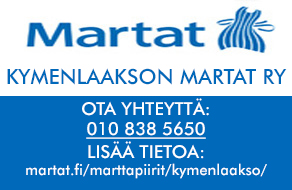 Kymenlaakson Martat ry logo